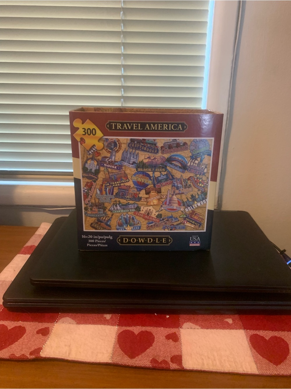 Travel America 300-Piece Jigsaw Puzzle - Multi-Color